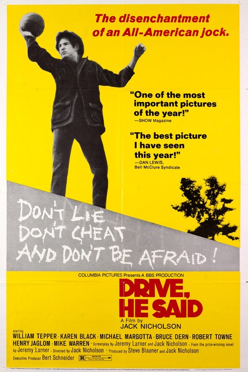 Drive, He Said poster