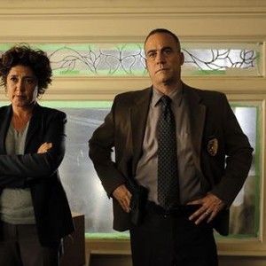 The Fosters, Roxana Brusso (L), Robert Neary (R), 'The Silence She Keeps', Season 2, Ep. #17, 02/23/2015, ©KSITE