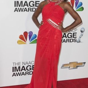 Shanola Hampton at arrivals for NAACP Image Awards, Shrine Auditorium, Los Angeles, CA February 1, 2013. Photo By: Emiley Schweich/Everett Collection