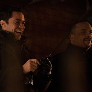 Chicago PD, Danny Pino (L), Ice-T (R), 'The Number of Rats', Season 2, Ep. #20, 04/29/2015, ©NBC