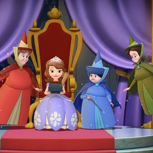 Flora, Sofia, Merryweather and Fauna (from left)