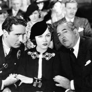 WHITE LIES, from left: Victor Jory, Fay Wray, Walter Connolly, 1935