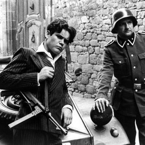 LACOMBE LUCIEN, Pierre Blaise (left), 1974