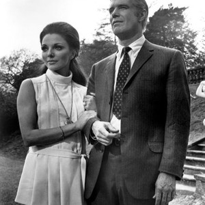 THE EXECUTIONER, from left: Joan Collins, George Peppard, 1970