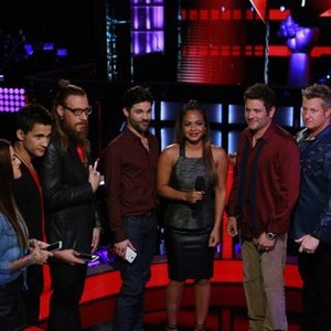 The Voice, Christina Milian (L), Rascal Flatts (R), 'The Live Playoffs, Part 2', Season 3, Ep. #19, 11/07/2012, ©NBC