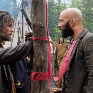 Hell on Wheels, Anson Mount (L), Common (R), 'The Game', Season 3, Ep. #4, 08/24/2013, ©AMC