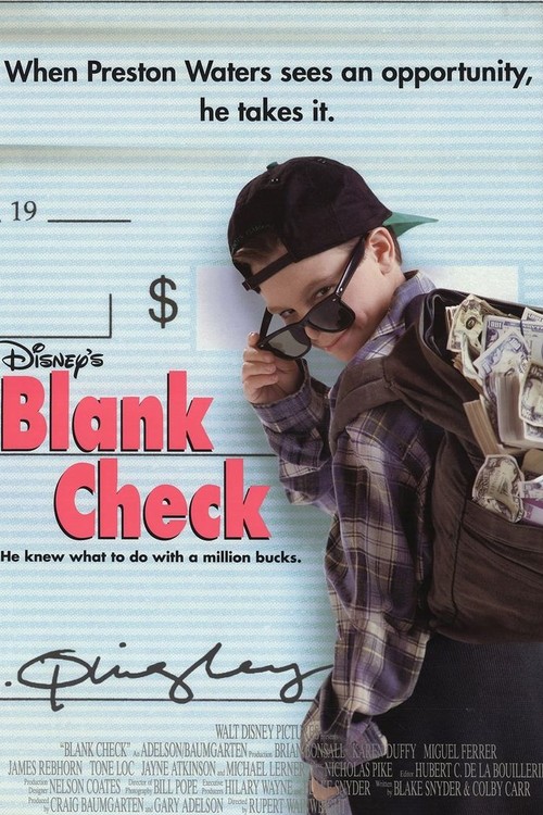 Blank Check poster