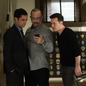 Chicago PD, Danny Pino (L), Ice-T (C), Jon Seda (R), 'The Number of Rats', Season 2, Ep. #20, 04/29/2015, ©NBC