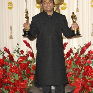 Composer, A.R. Rahman, Achievement in Music Written for Motion Pictures (Original Song) for Slumdog Millionaire in the press room for 81st Annual Academy Awards - PRESS ROOM, Kodak Theatre, Los Angeles, CA 2/22/2009. Photo By: Dee Cercone/Everett Collectio