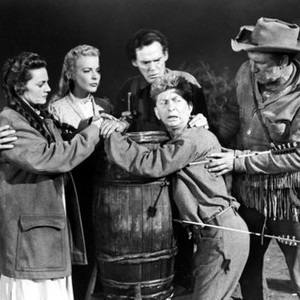 KENTUCKY RIFLE, Jess Barker, Jeanne Cagney, Cathy Downs, Henry Hull, Sterling Holloway, Chill Wills, 1956