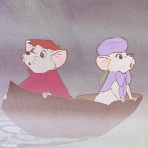 (L-R) Bernard and Miss Bianca in "The Rescuers." photo 2