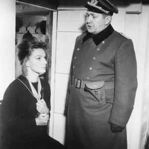 THE PASSWORD IS COURAGE, Maria Perschy (left), 1962
