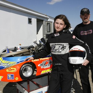 (L-R) Annabeth Barnes and her father Darren Barnes in "Racing Dreams." photo 4