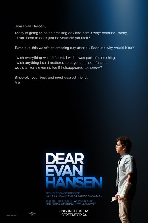 Dear Evan Hansen poster