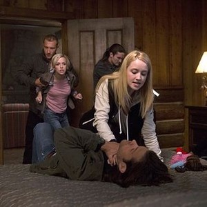 Supernatural, Britni Sheridan (L), Emily Tennant (C), Jensen Ackles (R), 'Paper Moon', Season 10, Ep. #4, 10/28/2014, ©KSITE