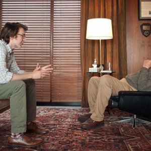 (L-R) Paul Dano as Calvin and Elliot Gould as Dr. Rosenthal in "Ruby Sparks." photo 9