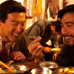 THE JADE PENDANT, FROM LEFT, BRIAN YANG, GODFREY GAO, 2017. ©CRIMSON FOREST FILMS