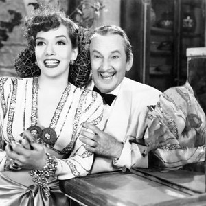 SIX LESSONS FROM MADAME LA ZONGA, from left: Lupe Velez, Leon Errol, 1941