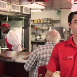 WAFFLE STREET, Dale Dickey (left), James Lafferty (right), 2015. © Marvista Entertainment
