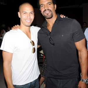 The Young and the Restless, Bryton James (L), Kristoff St John (R), 03/26/1973, ©CBS