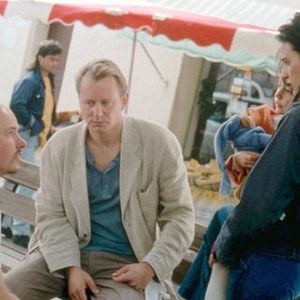 PASSION OF MIND, director Alain Berliner, Stellan Skarsgard, Demi Moore, on set, 2000. ©Paramount Classics