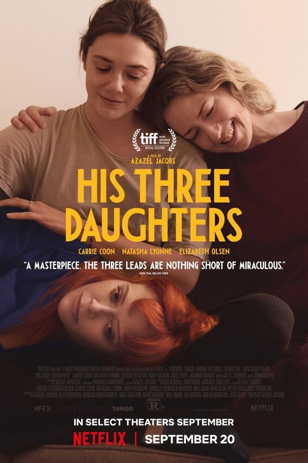 Bound by duty and strained bonds, three estranged sisters reunite in their childhood New York apartment. As they navigate the complexities of caring for their ailing father, they confront past hurts and seek reconciliation amidst the bittersweet tapestry of family ties. 


