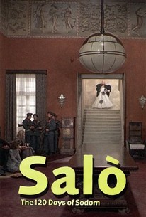 Salo, or the 120 Days of Sodom poster
