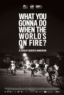 What You Gonna Do When The World's On Fire? poster
