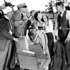 CASANOVA BROWN, first, second, fourth, fifth, sixth, seventh, eighth  and ninth from left:  Halliwell Hobbes, Edmund Breon, Gerald Oliver Smith, Pietro Sosso, Hilda Plowright, Patricia Collinge, Teresa Wright, Gary Cooper, 1944