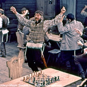 A scene from the film "Fiddler on the Roof."