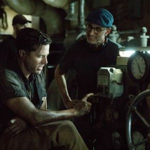 THE FINEST HOURS, from left: Casey Affleck, director Craig Gillespie, on set, 2016. ph: Claire Folger/© Walt Disney Studios Motion Pictures