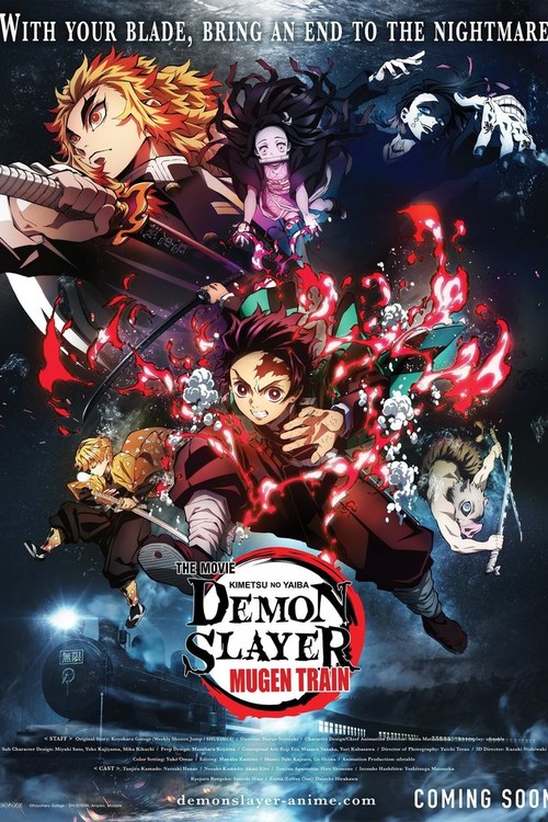 Demon Slayer -Kimetsu no Yaiba- The Movie: Mugen Train poster