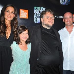 Katie Holmes, Bailee Madison, Guillermo del Toro, Troy Nixey at arrivals for DON''T BE AFRAID OF THE DARK Premiere, The Walter Reade Theater at Lincoln Center, New York, NY August 8, 2011. Photo By: Gregorio T. Binuya/Everett Collection