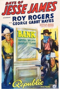 Poster for Days of Jesse James
