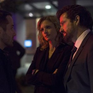 Motive, Niall Matter (L), Kristin Lehman (C), Louis Ferreira (R), 'Overboard', Season 2, Ep. #3, 06/04/2014, ©ABC