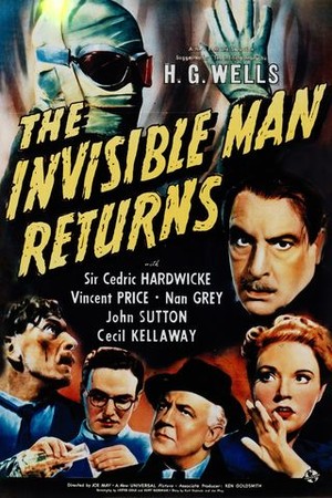 The Invisible Man Returns poster