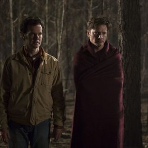 Rectify, Sean Bridgers (L), Aden Young (R), 'Weird as You', Season 2, Ep. #7, 07/31/2014, ©SC