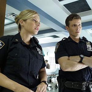 Blue Bloods, Vanessa Ray (L), Will Estes (R), 'Absolute Power', Season 6, Ep. #2, 10/02/2015, ©KSITE