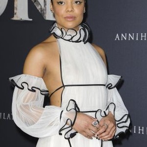 Tessa Thompson at arrivals for ANNIHILATION Premiere, The Regency Village Theatre, Los Angeles, CA February 13, 2018. Photo By: Elizabeth Goodenough