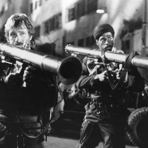 DELTA FORCE, Chuck Norris, Steve James, 1986, (c)Cannon Films