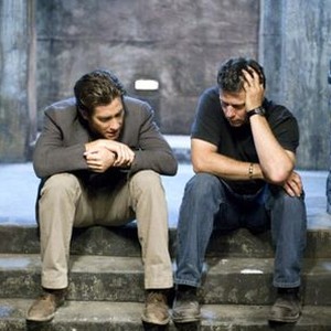 RENDITION, Jake Gyllenhaal, director Gavin Hood, on set, 2007. ©New Line Cinema