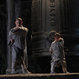 Andy Lau (left) as General Hou Jie in "Shaolin."