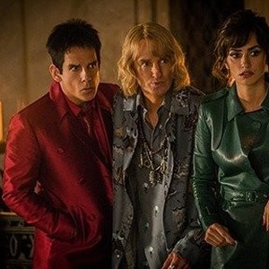 (L-R)  Ben Stiller as Derek Zoolander, Owen Wilson as Hansel and , Penélope Cruz as Valentina Valencia in "Zoolander No. 2."