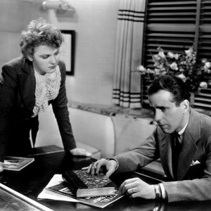 TWO AGAINST THE WORLD, from left, Beverly Roberts, Humphrey Bogart, 1936