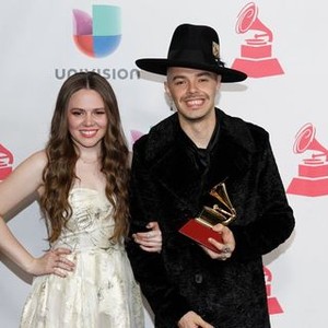 Jesse and Joy in the press room for 17th Annual Latin Grammy Awards Show 2016 - Press Room, T-Mobile Arena, Las Vegas, NV November 17, 2016. Photo By: James Atoa/Everett Collection