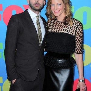 David Tennant, Anna Gunn at arrivals for FOX 2014 Programming Presentation Fanfront Arrivals - Part 2, Amsterdam Avenue at 74th Street, New York, NY May 12, 2014. Photo By: Gregorio T. Binuya/Everett Collection