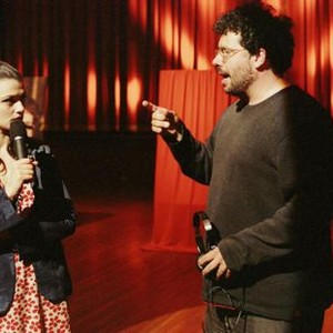 THE SHAPE OF THINGS, Rachel Weisz, director Neil LaBute on the set, 2003, (c) Focus Features