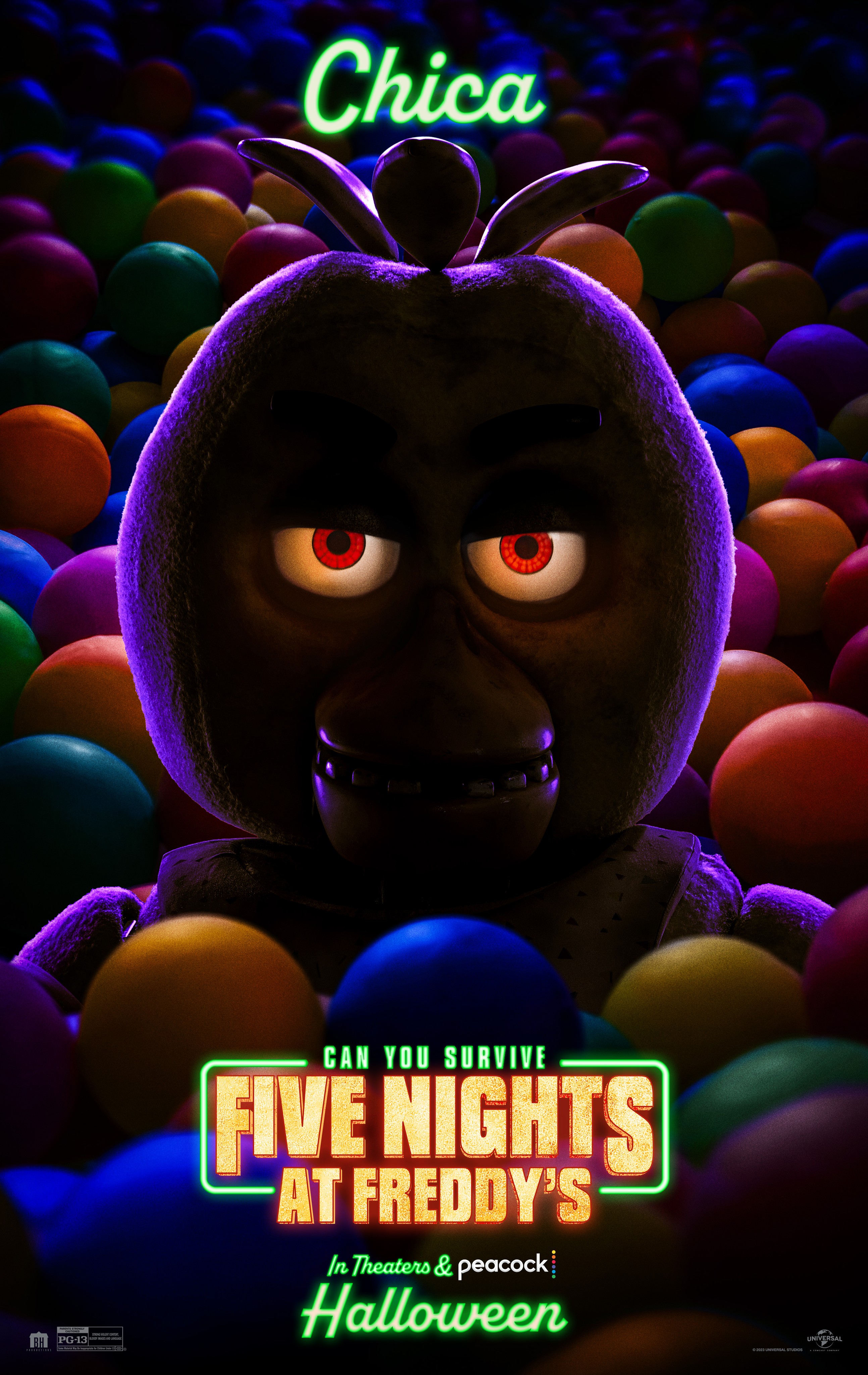 Chica FNAF Movie v2 Minecraft Skin