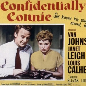 CONFIDENTIALLY CONNIE, Van Johnson, Janet Leigh, 1953