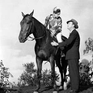 HARRIGAN'S KID, Bobby Readick (horseback), William Gargan, 1943
